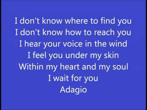 Lara Fabian - Adagio (english version with lyrics)