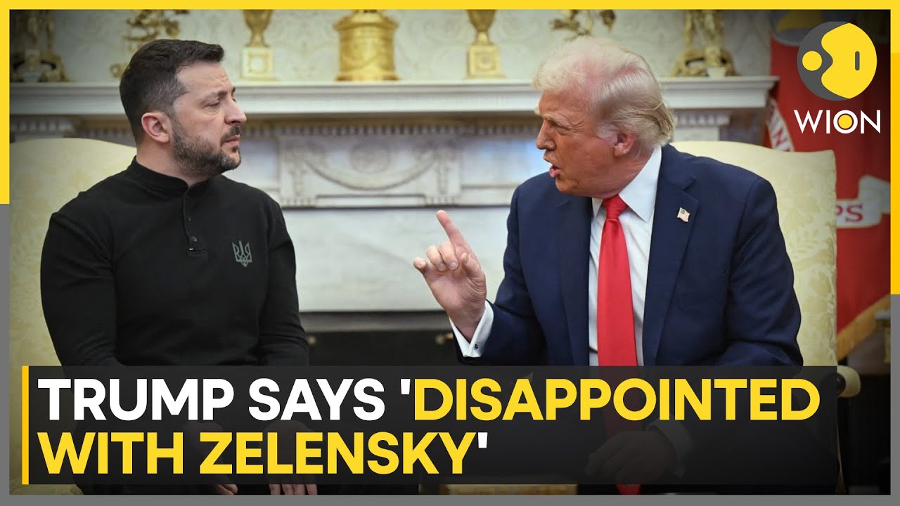 Trump: Zelensky Not Engaging With A Plan To End The War | WION News