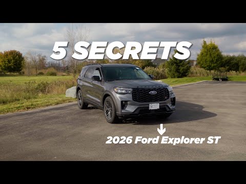 2026 Explorer ST EXPOSED The Real Specs Ford Won't Mention