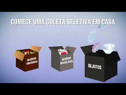 COLETANDO E RECICLANDO - Comece uma coleta seletiva em casa