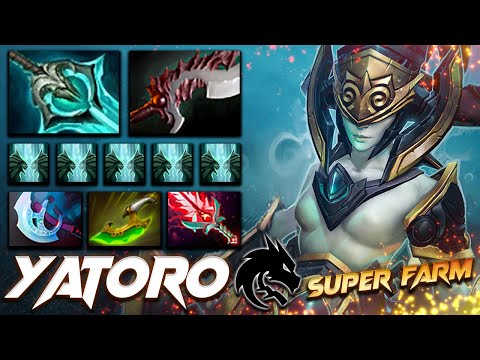 Yatoro Naga Siren Super Farm - Dota 2 Pro Gameplay [Watch & Learn]