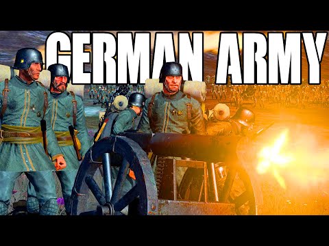 The WWI German Army WAR MACHINE Marches to WAR! - Total War: Great War Mod #1