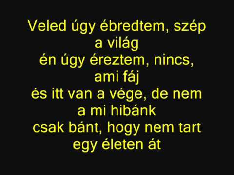 Fluor km. Snow - Egy életen át with lyrics/dalszöveggel