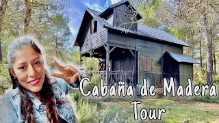 CABAÑA DE MADERA EN EL BOSQUE 🌳 🛖 ||Cabañas de Madera en Valencia
