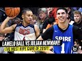 LaMelo Ball vs Julian Newman!!! The Most HYPED Game Of The Year!! SH*T GOT WILD!!