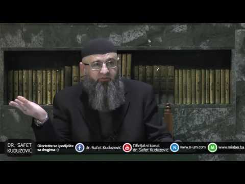 Pretjerano jelo, piće i govor umrtvljuju srce_dr. Safet Kuduzović