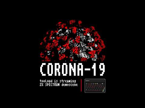 28.04.2020 ZX SPECTRUM DEMOSCENE STREAM BY TOOLOUD