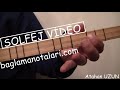 KORAY AVCI-HOŞGELDİN(SOLFEJ+NOTA) 