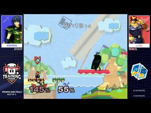 TMT #1 Online: S2J (Captain Falcon) vs. Kodorin (Marth) Melee Winners Semis