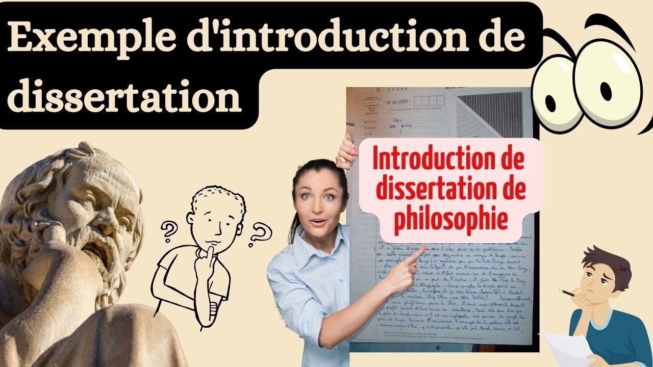 Méthode en philosophie - Exemple d'introduction de dissertation
