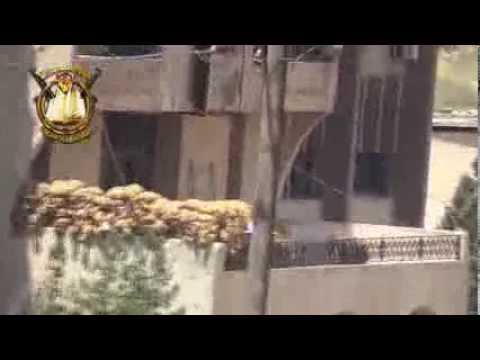 رصد كتيبة شهداء عربين تحصينات قوات النظام في حي عش الورور في مدينة دمشق