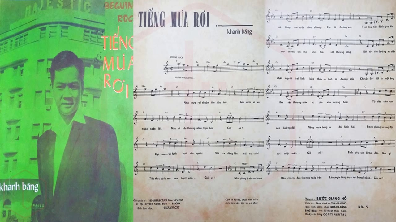 Tờ Nhạc Xưa Trước 1975