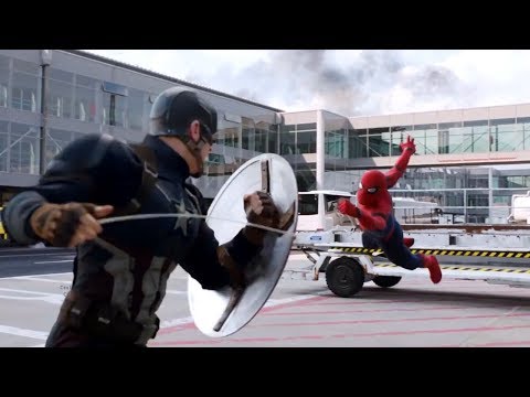 Team Captain America vs Team Iron Man Part 3 ¦ Captain America  Civil War 2016 IMAX 4K