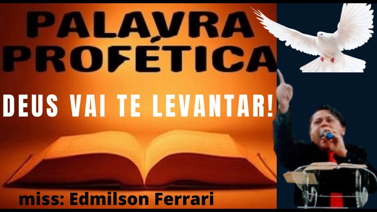 Pregação Evangélica l Deus vai te levantar! - miss: Edmílson Ferrari