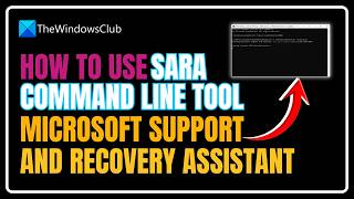How to use command-line Microsoft Support and Recovery Assistant