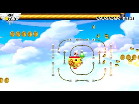 8-2 Fearsome Flying Fish of Fury by Marsford - SUPER MARIO MAKER - NO COMMENTARY 1bb