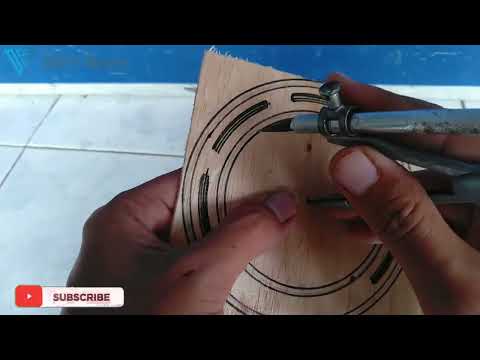 Making GUITAR ROSETTE - Simple but Elegant DDIY