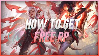 How to Get Free RP In League of Legends Season 13 (FREE MONEY!!)