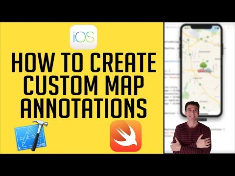 iOS MapKit Tutorial - How To Create Custom Annotations