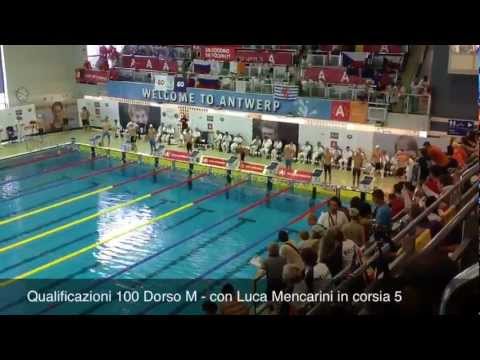 Campionati europei juniores 2012 - Qualificazioni 100 dorso M heat 4