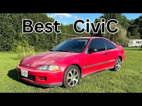 Why This is the Best Civic - 1995 Honda Civic DX Review