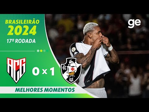 Gols e lances de Atlético-GO x Vasco da Gama