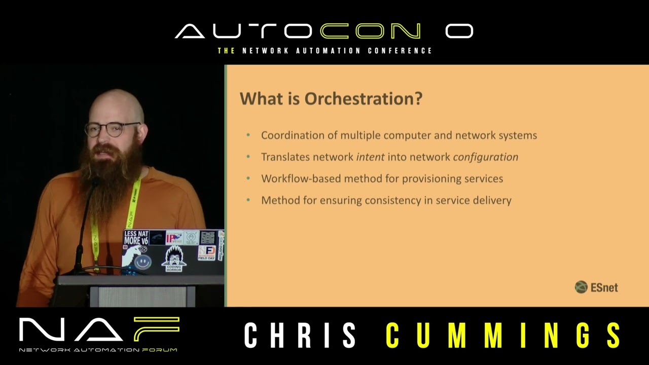 A Real-World Approach to Intent-based Networking and Service Orchestration - Chris Cummings