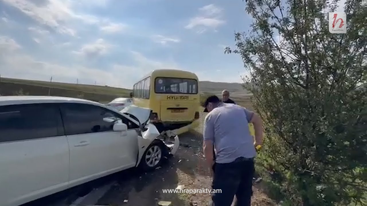 Արցախից Գորիս եկող ավտոբուսը վթարի է ենթարկվել