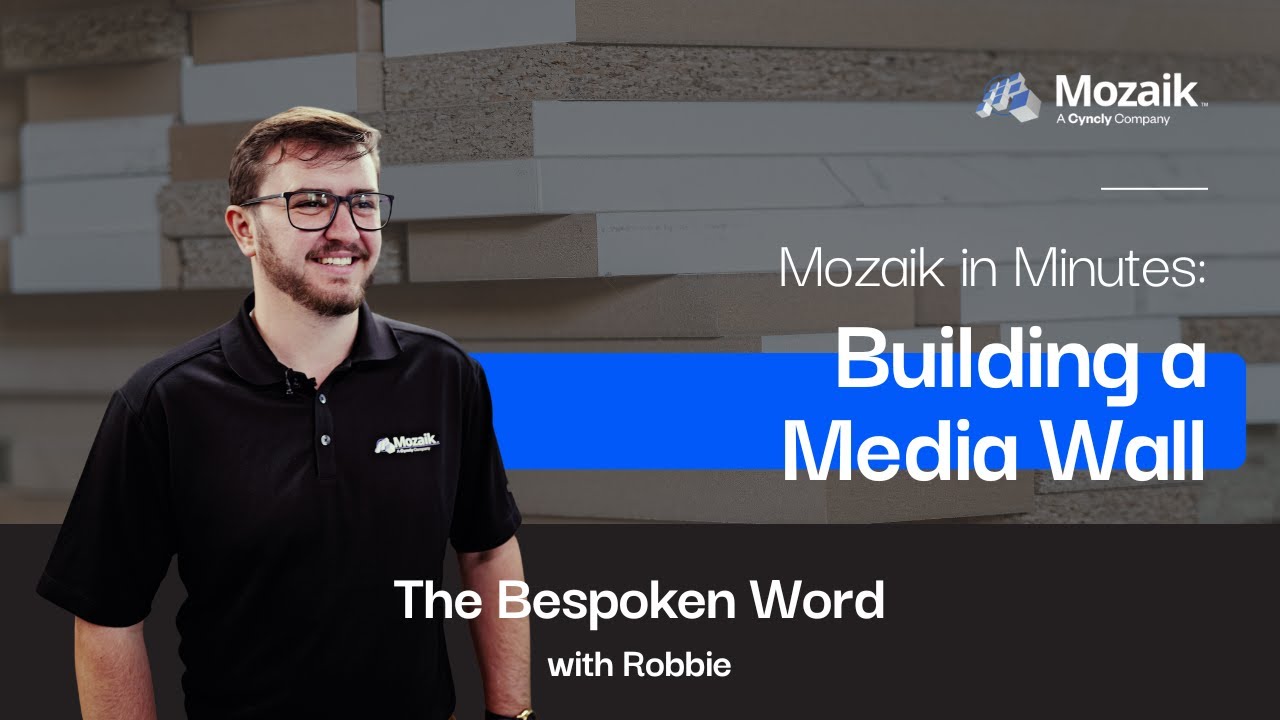 Mozaik in Minutes: Building a Media Wall
