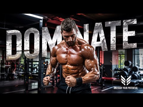 DOMINATE 💥 | Hardcore Gym Anthem | HustoVate Motivational Gym Song | 2025