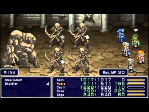 Let's Play Final Fantasy IV (PSP) #027 Eblan's Prince Edge