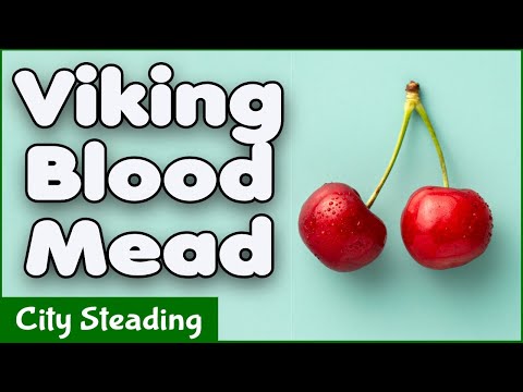 Homemade Viking Blood Mead (Cherry Melomel)