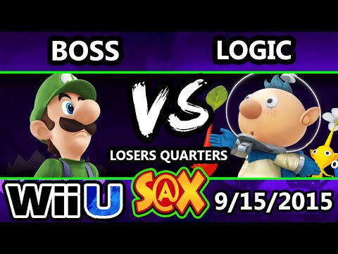 S@X 115 - Boss (Luigi) vs. VGBC | Logic (Olimar) SSB4 Losers Quarters - Smash Wii U - Smash 4