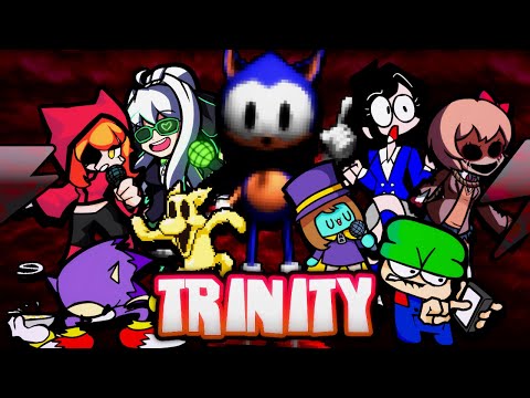 TRINITY but Every Turn a Different Character Sings 🎶⚡ (FNF VS Rewrite Everyone Sings It)