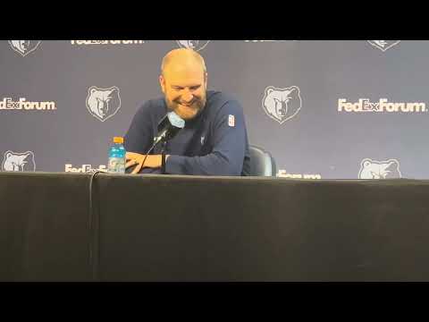 10-31-24 Memphis Grizzlies Coach Taylor Jenkins Postgame Interview