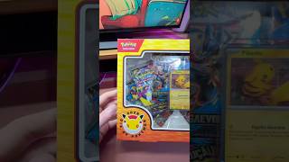 Abri o Box do Dia de Pokémon 2026 Pikachu de comemoração 30 anos, e ver o que vem? Part. 1 #pokemon