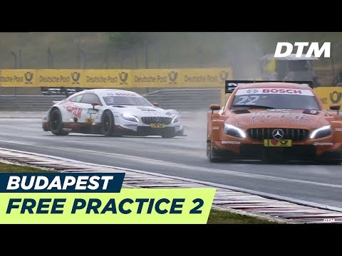 DTM Budapest 2018 - Free Practice 2 - RE-LIVE (German)