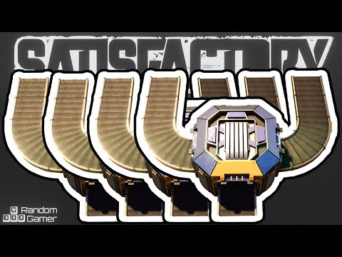 🚧 Satisfactory 1 to 7 splitter | Tutorial Ep 6