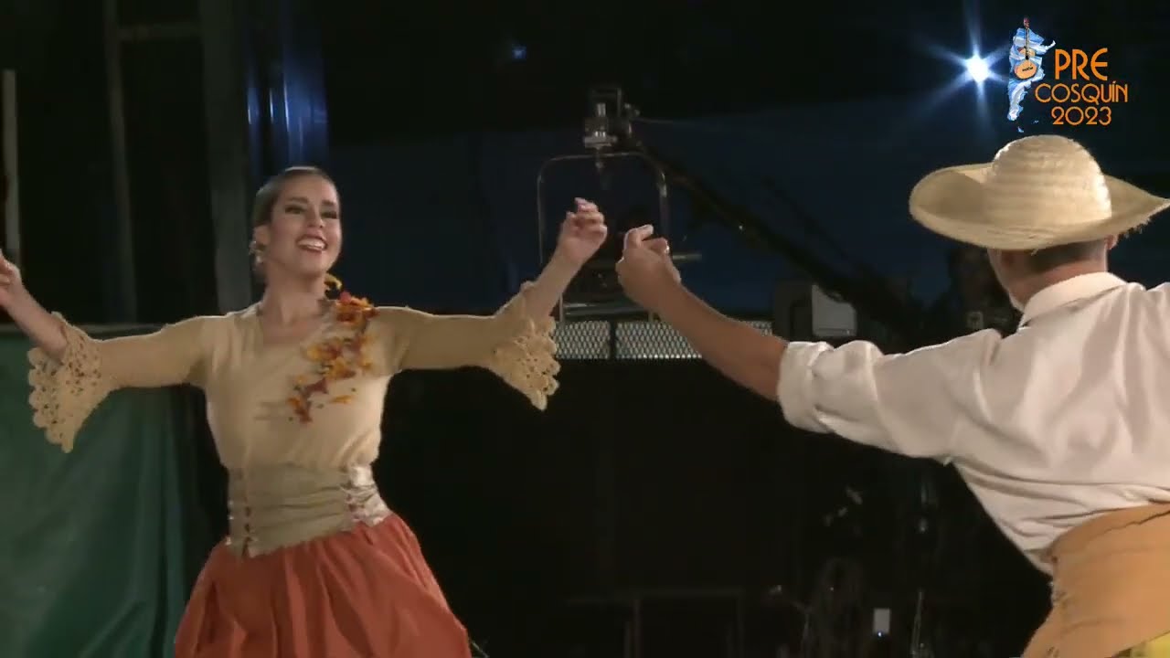 Pre Cosquín 2023, Danza La Palomita , Damián Roezgas y Amira Luna