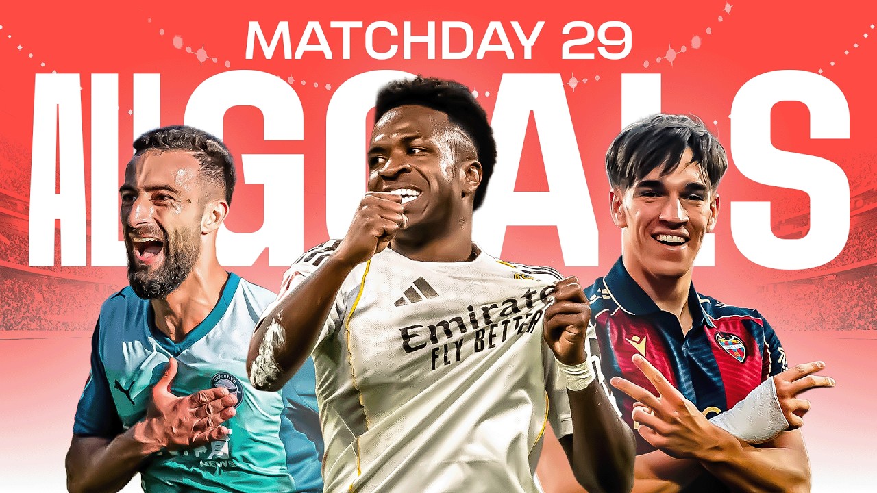 TODOS LOS GOLES de la JORNADA 29 de LALIGA EA SPORTS 2025/26