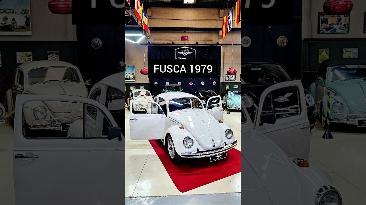 Fusca 1979 que realizamos uma revitalização completa da pintura e a confecção da tapeçaria ✨️😲🇧🇷