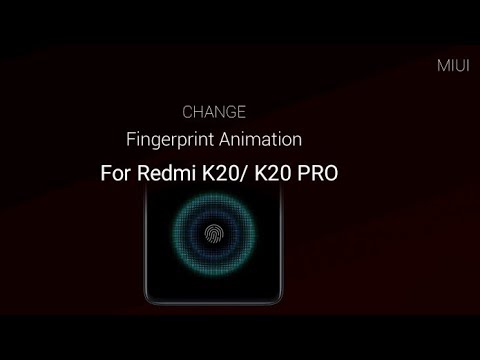 Change Fingerprint Animation On Redmi K20/K20 PRO (Amazing 😍😍)