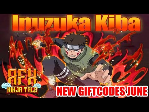 AFK Ninja Tale & 2 New Giftcodes June - Free SSR Inuzuka Kiba Idle RPG Naruto