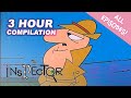 The Inspector All Episodes 3 Hour MEGA Compilation The Pink Panther Show