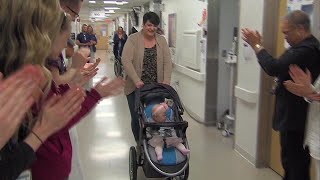 Toddler With Down Syndrome Leaves Hospital After Beating Cancer for Second Time