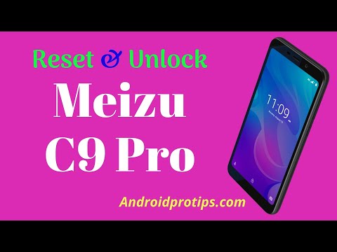 how to Hard Reset & Unlock Meizu C9 Pro