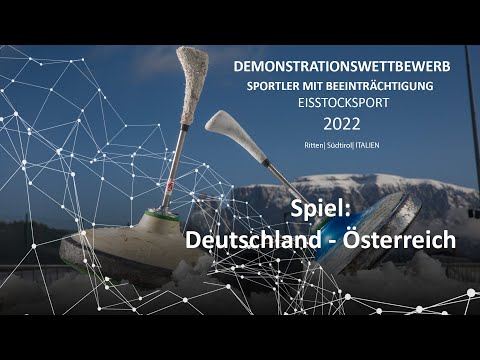 Demonstrationswettbewerb Sportler mit Beeinträchtigung - Eisstocksport - Ritten 2022