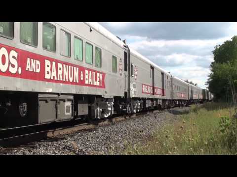 GDLK #503 - Circus Train - at Schoolcraft, MI - September 16