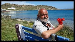preview picture of video 'Lord BYRON's Favorite red POPPY BEACH, Kolimbithres, Paros, Greece'