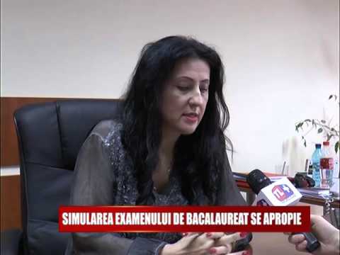 SIMULAREA EXAMENULUI DE BACALAUREAT SE APROPIE